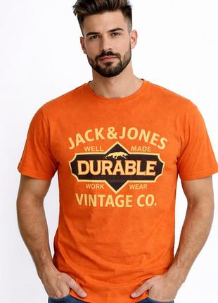 Чоловіча футболка jack & jones