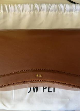 Сумка жіноча jw pei joy shoulder bag - brown на плече