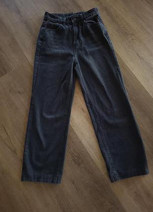 ❗️❗️❗️джинси графіт сірі  baggy/mom на дівчинку підлітка 158-164 см, xs