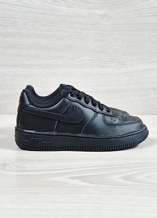 Кожаные детские кроссовки nike air force оригинал, размер 28