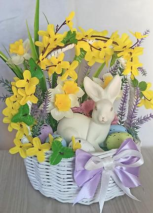Пасхальний кошик з декором