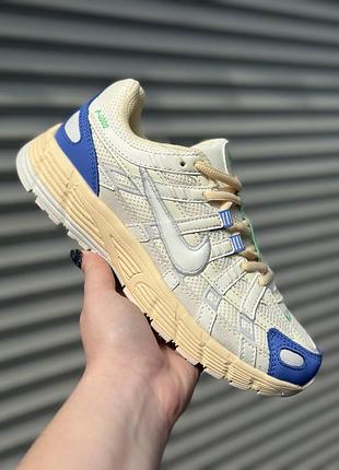 Nike p6000, бежево сині, розміри в наявності 36,38,39,41