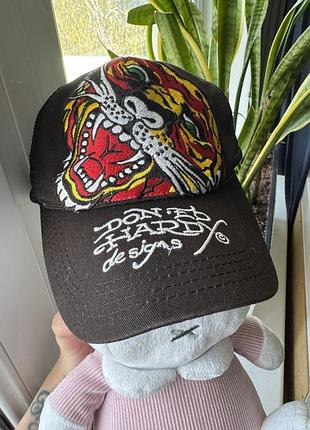 Кепка ed hardy оригінал / vintage tattoo / y2k / тракер