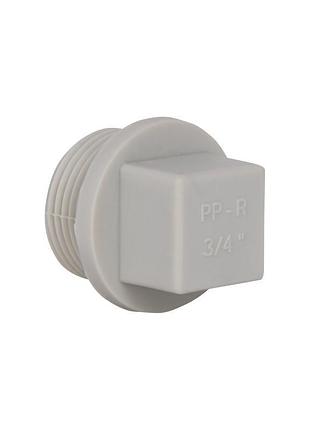 Заглушка ppr thermo alliance с резьбой 20х3/4" нр
