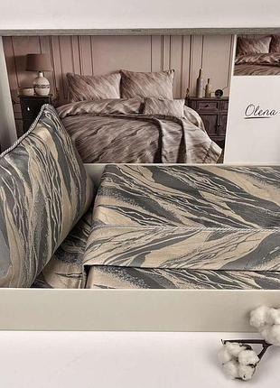 Покривало moda box 240х260 з наволочками olena
