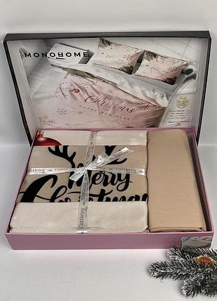 Постільна білизна monohome 200х220 new year model-7