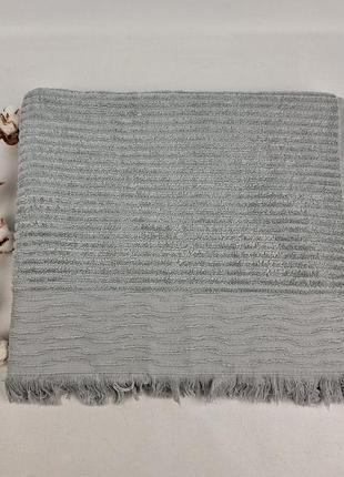 Рушник pupilla 90х150 frida сірий