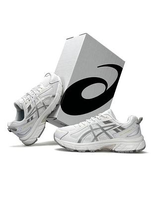 Женские кроссовки asics gel-venture 6 white metallic