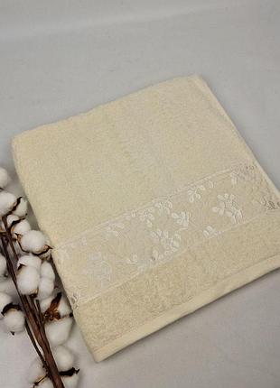 Рушник philippus super cotton 70x140 ayana кремовий (a502)