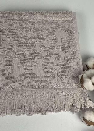 Рушник philippus lux cotton 50x90 velowis бежевий(е837)