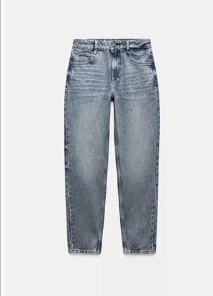 Джинсы zara mom fit