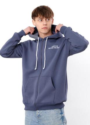 Мужская кофта, zip-худи
большой размер