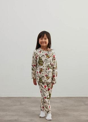 Піжама дитяча для дівчинки hays 40336 10p. yesil