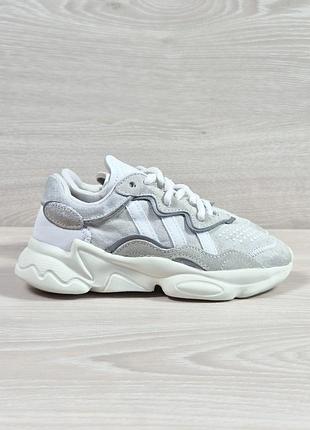 Замшевые детские кроссовки adidas ozweego оригинал, размер 33