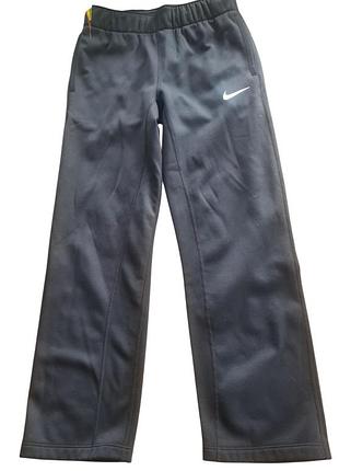 Брюки прямые черные nike dry fit длина 80 см
