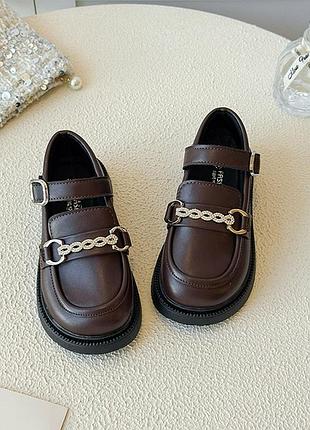 Стильные детские туфельки 3