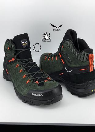 Мужские ботинки берцы salewa ms alp mate mid wp 44 1/2 оригинал