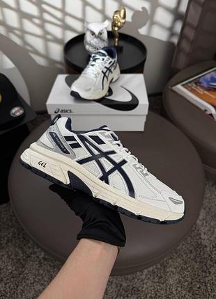 Женские кроссовки asics gel-venture 6 white navy