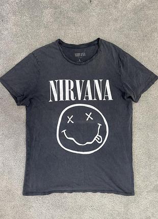 Футболка чоловіча nirvana ,l