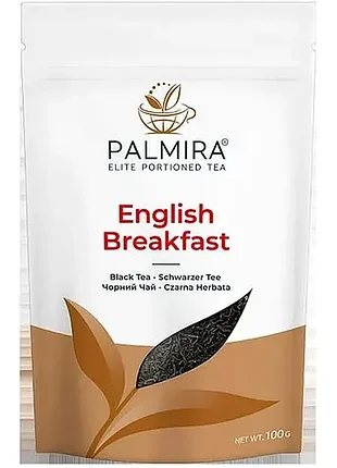 "английский завтрак" черный чай palmira 100г.