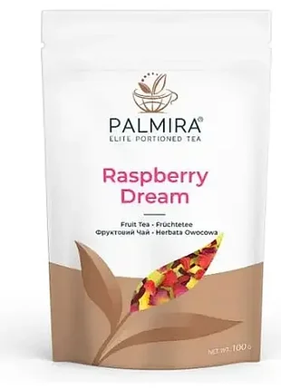 "Малиновая мечта" малиновый чай с грушей palmira 100г.
