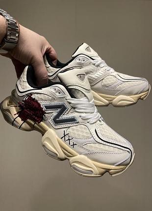 Кроссовки new balance 9060 custom beige