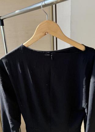 Сукня чорна, h&m, xs 2
