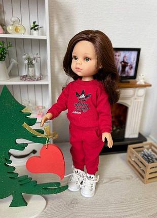 Кукла carol paola reina в костюме красного цвета, 32 см 14779