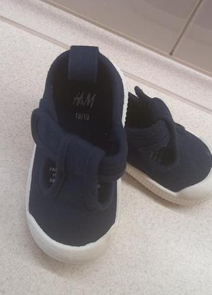Продам детские мокасины h&amp;m 2