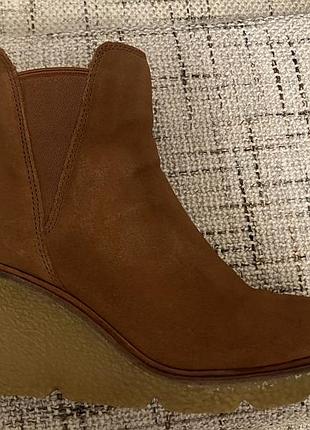 Ботильоны ботинки clarks 39 оригинал кожа