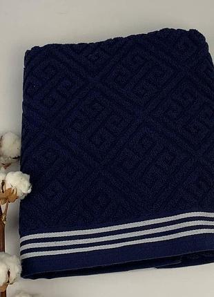 Рушник puppila 70х140 costa dark blue