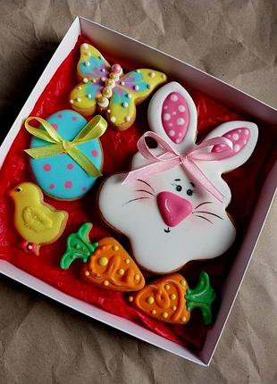 Коробочка с пасхальными пряничками #2