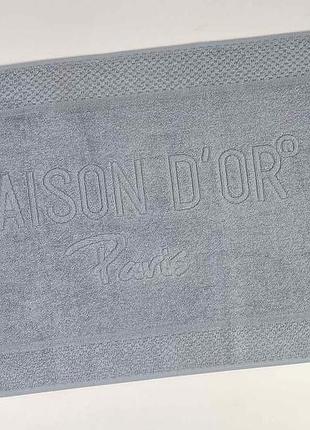 Рушник-коврик для ніг maison dor bathmat 50x80 blue