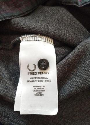 Чоловічий лонгслів  від fred perry. 4