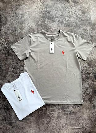 Базовая футболка polo ralph lauren – унисекс ✨