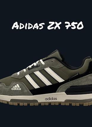 Adidas zx 750 olive black