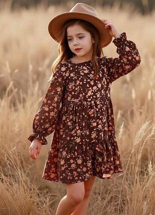 Дитячий сарафан 🌹 легкий летний сарафан для девочки 2-6 лет