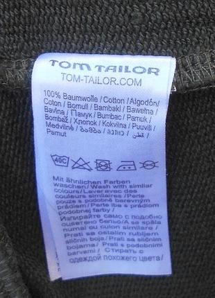 Хлопковое худи с капюшоном tom tailor 2