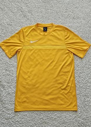 Футболка nike dri fit оранжевый размер м