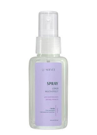 Спрей для комплексного догляду волосся solvee 100 ml