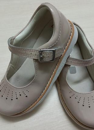 Туфли весна-осень кожа дев 28р.clarks индии
