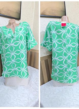 Льняна блуза. marks spencer.