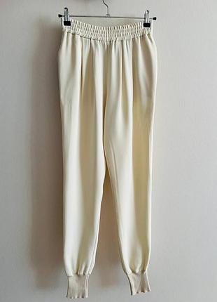 Stella mccartney брюки молочного кольору 40