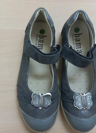 Туфли мокасины кожа дев. 33р.clarks индии 3