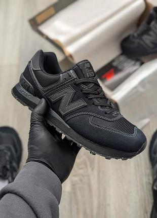 Кроссовки new balance 574 black
