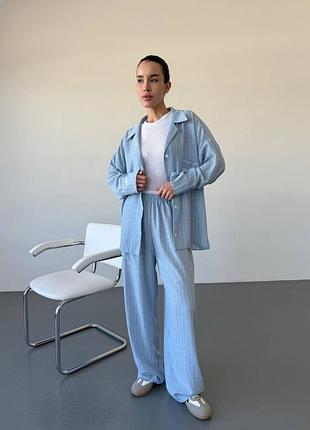 Льняна піжама