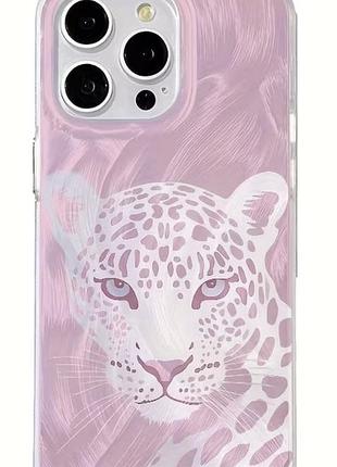 Стильний чохол для телефону з ніжним дизайном 🐆💖