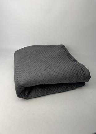 Покривало велюрове 150x230 антрацит (an 12-40)