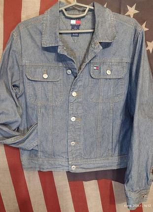 Джинсова куртка  tommy hilfiger