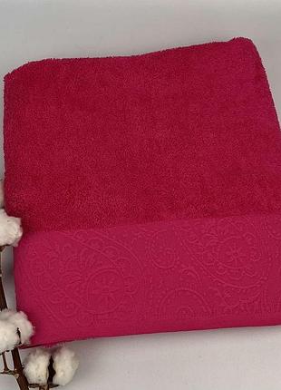 Рушник 70х140 fuchsia